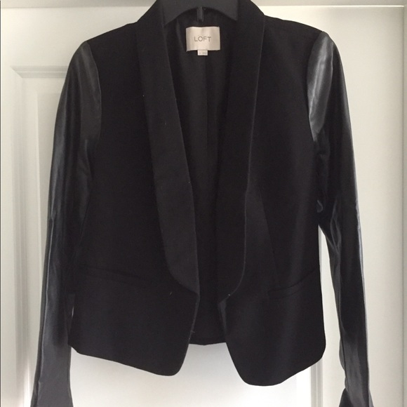 LOFT Jackets & Blazers - Loft leather blazer